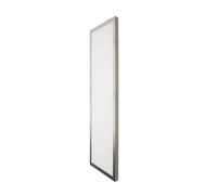 Plafon led aluminio color niquel serie plano 30cm