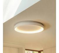 Plafón LED Arcchio Vivy, Ø 58 cm, blanca, metal True