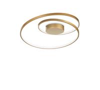 Plafón Led Diseño Moderno Oro Para Cocina Salón DL1620