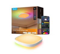 Plafón LED Inteligente Govee H80A4C01 12" RGBWW Blanco