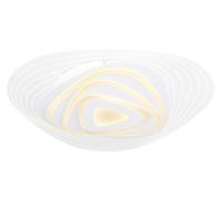 Plafón led irregular blanco pantalla acrílica globo 3300 lm color de la luz de cálida a fría cct (3000k-6500k) ip20