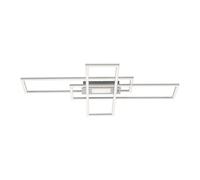 Plafón led irregular gris lolasmart-jupi 3150 lm color de la luz de cálida a fría cct (2700k-5000k) ip20