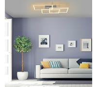 Plafón led irregular gris maxi 3240 lm cct 2700k-5000k ip20