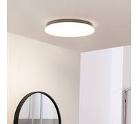Plafón LED Lindby Eovi, Ø 33 cm, blanco, 4.000 K