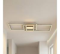 plafón LED Lindby Mairin, CCT, control remoto, atenuable