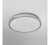 Plafón LED ORBIS DUBLIN de OSRAM, Ø 30 cm, metal plateado