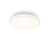 Plafón LED Plafón 12W Blanco Cálido 3000K Pasillo 24cm Metal Blanco