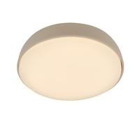 Plafón LED Plafón 12W Blanco Cálido Luz 1200lm Pasillo 28,5cm Beige