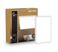 Plafón LED Plafón Baño Panel Plano Indirecto Blanco Neutro IP44 24x24cm