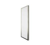 Plafon led policarbonato color niquel serie plano 30cm