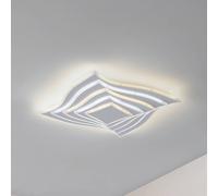 Plafón LED Rebeka de Lindby, 47 x 47 cm, CCT, control remoto