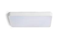 Plafón LED Rectangular 600x400 mm 40W Blanco | Luz Seleccionable CCT | Diseño Moderno para Techo | Uso Interior IP20 | Instalación en Superficie | Ideal para Salón, Cocina o Dormitorio | LEDKIA