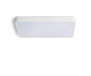 Plafón LED Rectangular 600x400 mm 40W Blanco | Luz Seleccionable CCT | Diseño Moderno para Techo | Uso Interior IP20 | Instalación en Superficie | Ideal para Salón; Cocina o Dormitorio | LEDKIA