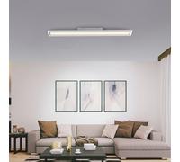 Plafón led rectangular blanco edging cct 2700k-5000k 3650 lm ip20