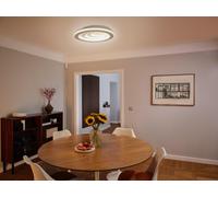Plafón led redondo blanco espiral 2300 lm blanco cálido ø50.5 cm ip20