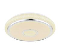 Plafón LED redondo Dani (40 W, Ø x Al: 50 x 9 cm, Blanco, Multicolor)