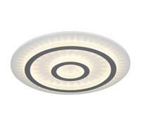 Plafón LED redondo Jayden (40 W, Ø x Al: 45 x 5,5 cm, Blanco mate)