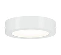 Plafón LED redondo Lunar (12,5 W, Ø x Al: 17 x 3,8 cm, Blanco, Blanco cálido)
