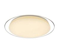 Plafón LED redondo Optima (30 W, Ø x Al: 46 x 8,5 cm, Blanco, Claro, Blanco cálido)
