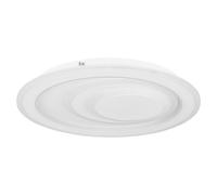 Plafón LED redondo Palagiano 1 (14 W, Ø x Al: 38 x 5 cm, Blanco, Blanco cálido, 2.200 lm)