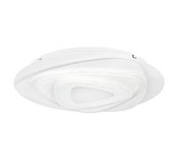 Plafón LED redondo Palagiano (14,7 W, Ø x Al: 30 x 5,5 cm, Blanco, Blanco neutro, 2.100 lm)