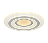 Globo Plafón LED redondo Sabatino (46 W, Ø x Al: 50 x 7 cm, Acrílico Blanco)