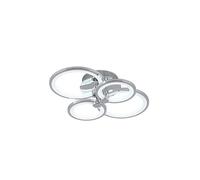 Plafon led SYDNEY 96w 3000-4000-6500k Cromo Regulable,memoria Y C.remoto Fabrilamp