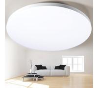 Plafon LED Techo 32W Lampara Led Techo 6500K | 1400LM, Plafón LED Redondo IP44 Impermeable, Lámpara Techo para Sala, Cocina, Baño Dormitorio, Pasillo, Balcón - Ø30CM