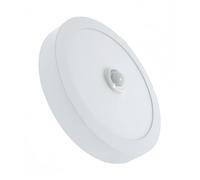Plafón LED Techo con Sensor de Movimiento Circular 18W con Detector de Presencia con sensor Luces LED Para Pasillo Porche Garaje Despensa Armario Sótano (1 Unidad, Luz Blanco fria 6000K)