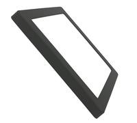 PLAFON LED TECHO CUADRADO NEGRO 24W, OPCIÓN SUPERFICIE Y DOWNLIGHT AJUSTABLE, LUZ BLANCA SELECCIONABLE (3000K-4000K-6000K), GRAN LUMINOSIDAD (24, Vatios)