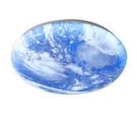 Plafon LED Techo Luna, Luz de techo led moderna, Lámpara de techo Luna, Lámpara de luna 3D Regulable, Lámpara pared Luna de Tierra, Lámpara de Techo LED con Control Remoto Dormitorio,Earth design,30cm