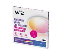 Plafón LED WiZ SuperSlim RGBW Ø54 cm blanco