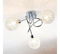 Lindby Plafón Ticino, 3 luces, redondo