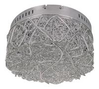 Plafón maria 5xg4 12v al.15xd.30cm plata/cromo