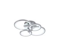 Plafon sydney 76w 3000-4000-6500k cromo 13,5x55x41 cm 10260lm regulabl