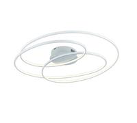 Plafón Moderna Para LED Design Blanco TR060
