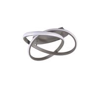 Plafón Moderna Para LED Design Níquel TR058