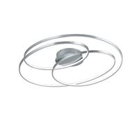 Plafón Moderna Para LED Design Níquel TR061