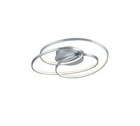 Plafón Moderna Para LED Design Níquel TR064