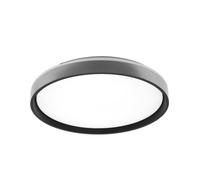 Plafon morgan 60w 3000-4200-6500k plata/negro 7,5x50x50cm 5400lm c/re