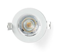 Plafón Nedis SmartLife Wi-Fi | Blanco cálido a frío | Redondo | Diámetro: 52 mm | 68 - 74 mm | 360 lm | 2700 - 6500 K | IP20 | Clase energética: F