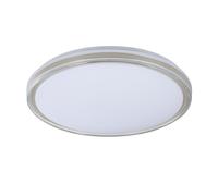 Plafon nevado 72w 3000-4000-6000k blanco/champan 40d regulable intensi