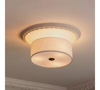 Plafón Noah de Globen Lighting, Ø 35 cm, blanca