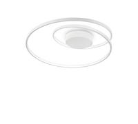Plafón Para LED Diseño Moderno Blanco para Salón Cocina DL1618