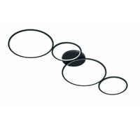 Plafón Para LED Moderna Design Negro TR149