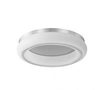 Plafon paris 48w 3000-4000-6500k blanco/plata 4080 lm 12x55x55 cm c/re