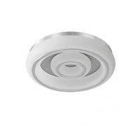 Plafon paris 66w 3000-4000-6500k blanco/plata 5610 lm 12x55x55 cm c/re