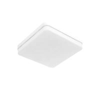 Plafon policarbonato color blanco serie bismuto 15cm 15 cm