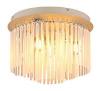 Plafón redondo Gorley (40 W, Ø x Al: 32 x 23 cm, Marrón, E14)