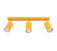 Plafón RING 3L amarillo